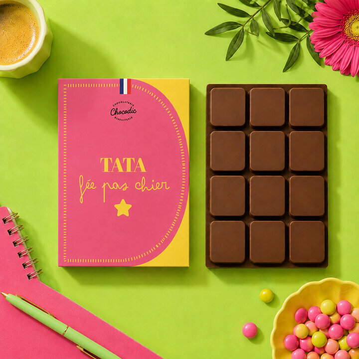 Lot de 6 Tablettes Tata f�e pas chier