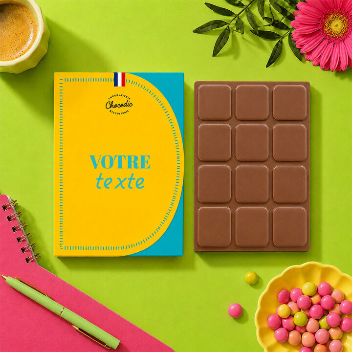 Tablette Choc n'roll personnalisé Tablette Choc n'roll personnalisé