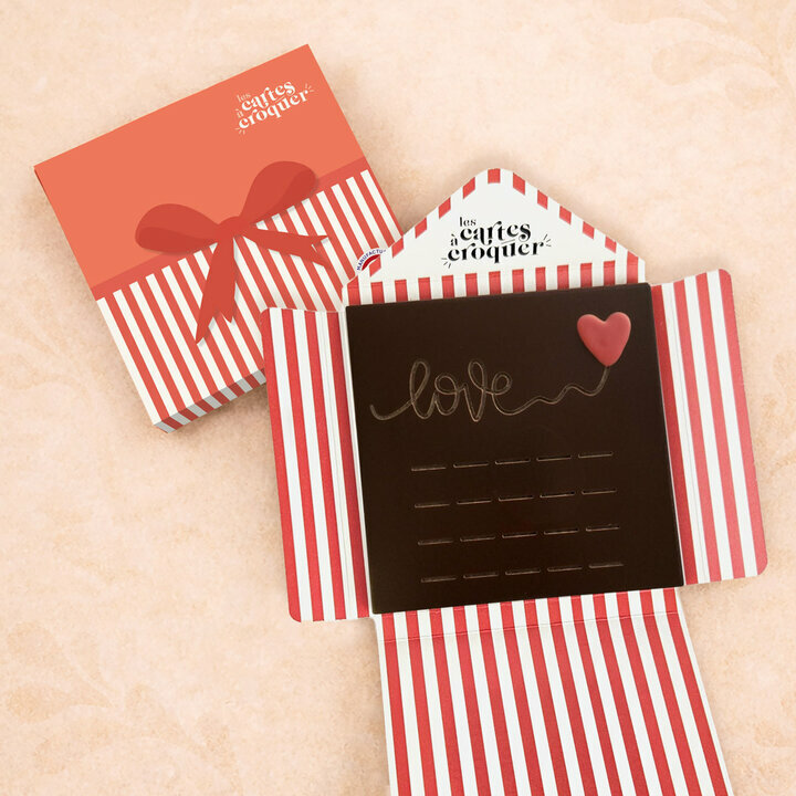 Carte � Croquer - Mod�le Love Enveloppe mod�le Cadeau
