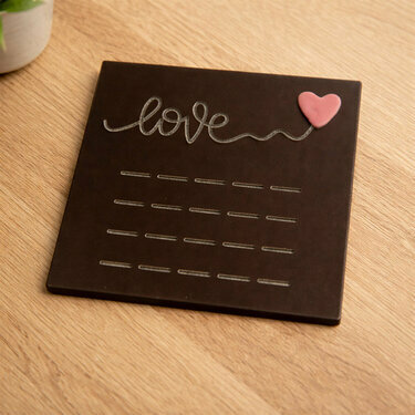 Carte &agrave; Croquer - Mod&egrave;le Love