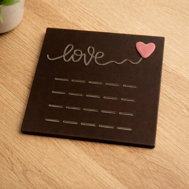 Carte à Croquer - Modèle Love Carte à Croquer - Modèle Love