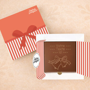 Carte &agrave; Croquer - Mod&egrave;le Cloches de P&acirc;ques