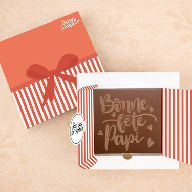 Pr&ecirc;te &agrave; Croquer - Mod&egrave;le Bonne f&ecirc;te Papi