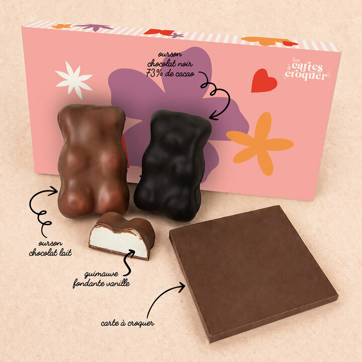 Coffret Douceur Chocolat - Collection F�te des M�res - Composition