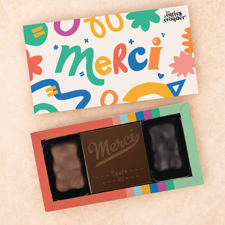 Coffret Douceur Chocolat - Collection Merci Chocolat Noir