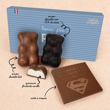 Coffret Douceur Chocolat - Collection F&ecirc;te des P&egrave;res