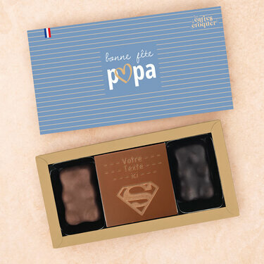 Coffret Douceur Chocolat - Collection F&ecirc;te des P&egrave;res