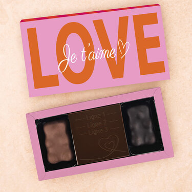 Coffret Douceur Chocolat - Collection Saint Valentin