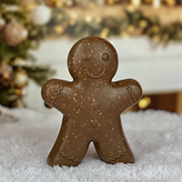 Bonhomme aux éclats de Noisettes de Noël