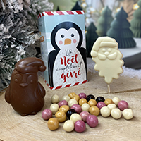 Box enfant de confiseries et chocolat pour Noël
