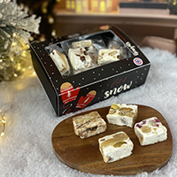 Coffret de nougats de Noël