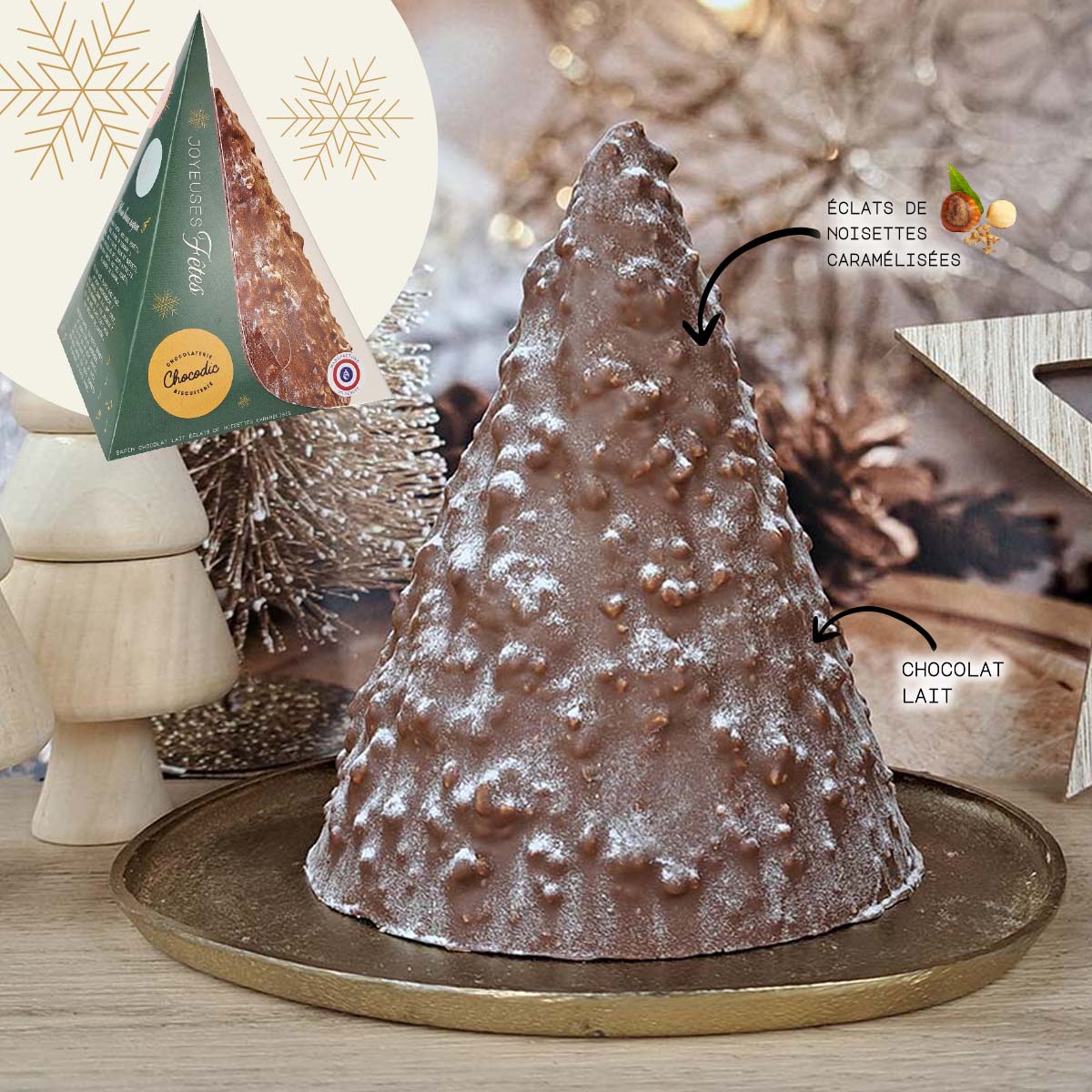 Sapin en chocolat